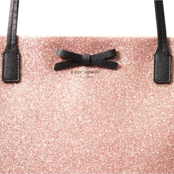 💖KATE SPADE💖 Glitter Rose Gold Mavis St. Taden - Picture 2 of 8